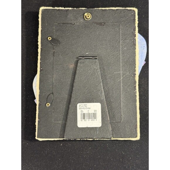 United Designs life Echos Beach Flip Flop Sz4X6 Glass Picture Frame NWT - Picture 4 of 5